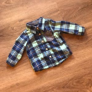 Boys Plaid Shirt